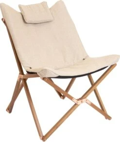Bo-Camp Urban Outdoor Collection - Relaxstoel - Bloomsbury - M - Oxford Polyester - Beige -Camping Korting 1012x1200