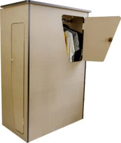 Camper Keuken MDF - Linkerkant EU - Inclusief Kledingstang + Wijnrek - Onbewerkt - Inbouw Kasten Inrichting Kampeerauto Caravan -Camping Korting 1017x1200