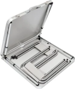 Inklapbare, In Hoogte Verstelbare Campingtafel 120x60x70cm Incl. 4 Inklapbare Krukken Campingtafel S -Camping Korting 1019x1200 1