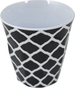 Bo-Camp Servies - Mix & Match - 16 Delig - Zwart/Wit -Camping Korting 1019x1200 3