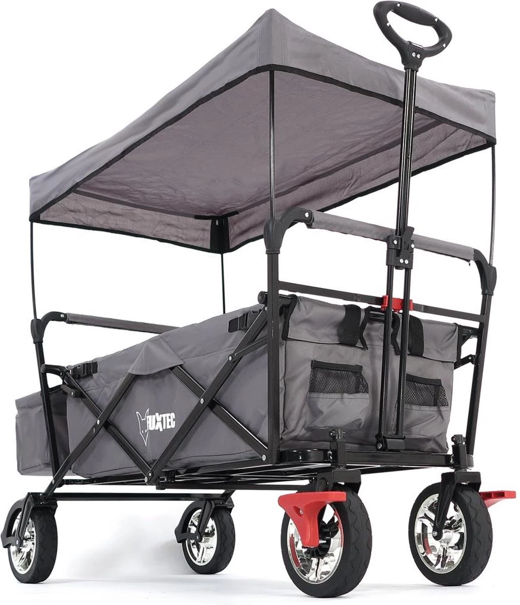 FUXTEC Bolderkar CT-500 - Grijs 2 FUXTEC Bolderkar CT-500 - Grijs - Afbeelding 2