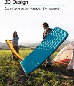 Naturehike® 3D Luchtmatras Premium - Comfortabel R-waarde 2.0 - Extra Dikke Slaapmat - Luchtbed Kamperen - Opblaasbaar Matras - Lichtgewicht - Outdoor - Camping -Camping Korting 1039x1200 1