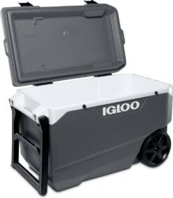 Igloo Latitude 90 Roller - Grote Koelbox Op Wielen - 85 Liter - Grijs -Camping Korting 1051x1200 5