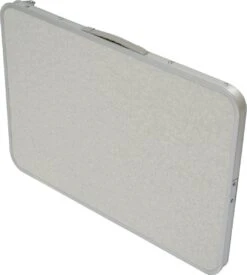 Alu Campingtafel 70x55cm - Inklapbbar Kampeertafel - Picknicktafel Licht Vouwtafel Klaptafel Grijs -Camping Korting 1076x1200