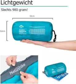 Naturehike® 3D Luchtmatras Premium - Comfortabel R-waarde 2.0 - Extra Dikke Slaapmat - Luchtbed Kamperen - Opblaasbaar Matras - Lichtgewicht - Outdoor - Camping -Camping Korting 1095x1200 3