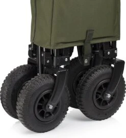 Campart Bolderkar HC-0915 - Opvouwbaar - Bolderwagen Met Stevig Harmonicaframe - Inclusief Opbergtas En Bodemplaat - Groen -Camping Korting 1101x1200 2