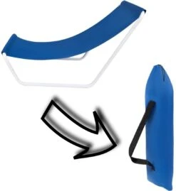 In Round Strandstoel Met Opbergtas – Opvouwbaar / Inklapbaar – Blauw – Campingstoel – Vouwstoel – Visstoel – Strand Stoel / Stoelen – Lichtgewicht Kampeerstoel – Beach Chair – Voor Volwassenen – Outdoor – Camping -Camping Korting 1101x1200