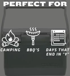 Stanley The Easy Carry Outdoor Cooler 15,1L - Koelbox - Green -Camping Korting 1104x1200