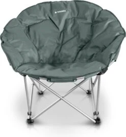 Navaris Klapstoel XXL - Campingstoel Met Opbergtas - Draagbare Stoel Voor Kamperen, Festivals En Vissen -Strandstoel - Inklapbaar - Grijs -Camping Korting 1110x1200 1