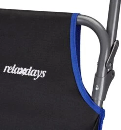Relaxdays Strandkar Opvouwbaar - Strandstoel Met Zonnedak - Strand Stoel Op Wielen -Camping Korting 1119x1200