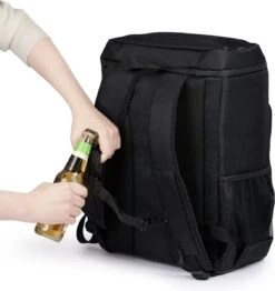 Sunflake Koelrugzak Groot - Lunchtas - Koeltas Backpack Voor Dames & Heren - Zwart -Camping Korting 1131x1200 4