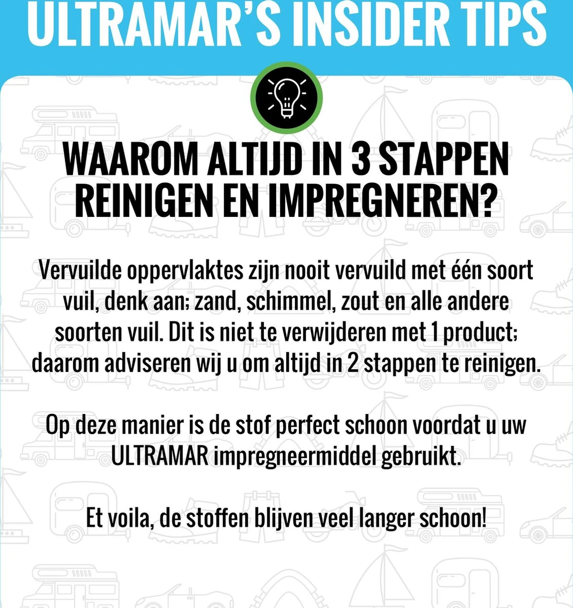 Ultramar - Reiniger Sprayhood & Tent Shampoo 500 Ml - Tentdoekreiniger Voor Bootkap, Tent, Cabriodak 8 Ultramar - Reiniger Sprayhood & Tent Shampoo 500 Ml - Tentdoekreiniger Voor Bootkap, Tent, Cabriodak - Afbeelding 8