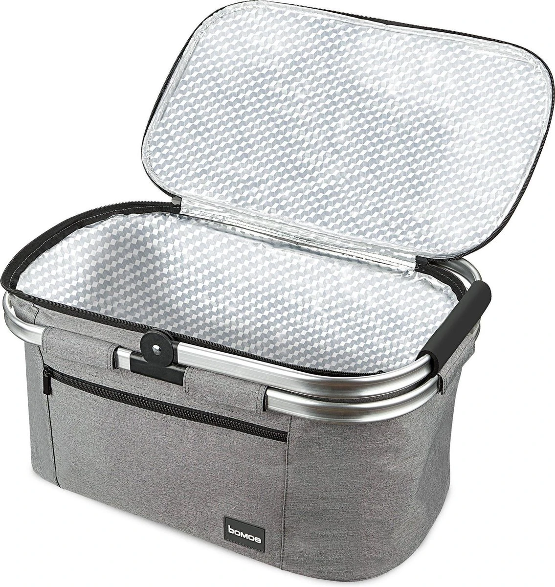 Bomoe Koeltas Picknickmand Opvouwbaar IceBreezer K47 - 47x27x26 Cm - 32 Liter- Perfect Voor Barbecues Of Boodschappen 2 Bomoe Koeltas Picknickmand Opvouwbaar IceBreezer K47 - 47x27x26 Cm - 32 Liter- Perfect Voor Barbecues Of Boodschappen - Afbeelding 2
