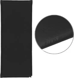 Springos Slaapmat | Zelfopblazend | 180 Cm | Inclusief Hoes | Zwart -Camping Korting 1141x1200 2