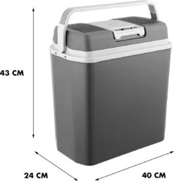 MOA - Thermo-elektrische Koelbox - Met Verwarmingsfunctie - 12V En 230V - 22 Liter - Grijs -ECW22 -Camping Korting 1147x1200 1
