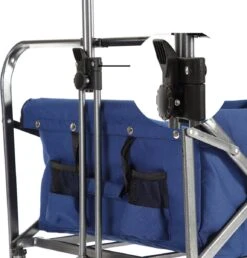 AREBOS Handkar | Transportwagen | Apparatuurwagen | Opvouwbaar | Blauw -Camping Korting 1150x1200 1