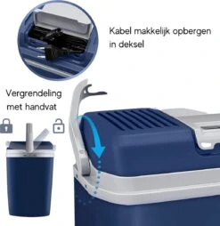 Tillvex- Koelbox, Coolbox, 24 Liter, Blauw -Camping Korting 1165x1200 2