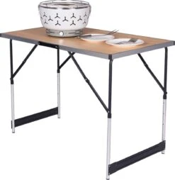 Kamyra® Campingtafel Inklapbaar - Kampeertafel, Partytafel - Opvouwbaar, Lichtgewicht & In Hoogte Verstelbaar - Aluminium/Hout 11 Kamyra® Campingtafel Inklapbaar - Kampeertafel, Partytafel - Opvouwbaar, Lichtgewicht & In Hoogte Verstelbaar - Aluminium/Hout -Camping Korting 1169x1200