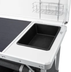 Campart Campingkeuken KI-0757 – Complete Keuken En Campingkast – Opvouwbaar En Inclusief Draagtas - Grijs -Camping Korting 1175x1200 1