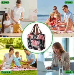 Brisby 4 Laags Geïsoleerde Koeltas - Lunchtas 4 Liter - Bloemetjes 17 Brisby 4 Laags Geïsoleerde Koeltas - Lunchtas 4 Liter - Bloemetjes -Camping Korting 1197x1200 35