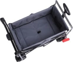 AREBOS Handkar | Transportwagen | Apparatuurwagen | Opvouwbaar | Duwstang| Zwart -Camping Korting 1200x1018 3