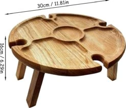Merkloos Opvouwbare Draagbare Picknicktafel, Outdoor Opvouwbare Lichtgewicht Kampeertafel 30,5 Cm Kleine Houten Wijnpicknicktafel Voor Feest, Strand, Tuin, Camping, Barbecue, Reizen 7 Merkloos Opvouwbare Draagbare Picknicktafel, Outdoor Opvouwbare Lichtgewicht Kampeertafel 30,5 Cm Kleine Houten Wijnpicknicktafel Voor Feest, Strand, Tuin, Camping, Barbecue, Reizen -Camping Korting 1200x1027