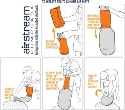 Sea To Summit UltraLight Insulated Regular Opblaasbare Slaapmat - 5cm - 480g - Oranje -Camping Korting 1200x1053 2