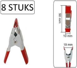 Benson Metalen Veerklem - 50 Mm - 8 Stuks -Camping Korting 1200x1060 3