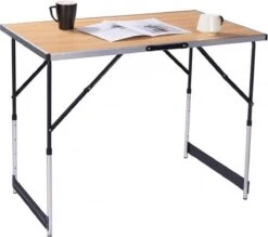 Kamyra® Campingtafel Inklapbaar - Kampeertafel, Partytafel - Opvouwbaar, Lichtgewicht & In Hoogte Verstelbaar - Aluminium/Hout 15 Kamyra® Campingtafel Inklapbaar - Kampeertafel, Partytafel - Opvouwbaar, Lichtgewicht & In Hoogte Verstelbaar - Aluminium/Hout -Camping Korting 1200x1066