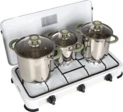 Bo-Camp - Pannenset - Elan Plus - 3-Delig - RVS -Camping Korting 1200x1092 1