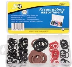 Topgear Kraanleer - Sanitair O - Ring Set - Assortimentbox - 125 Stuks -Camping Korting 1200x1102 4