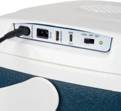 Campart Koelbox XL CB-8630 - Coolbox 12V En 230V - 30 Liter - Te Gebruiken Met USB-powerbank - Blauw -Camping Korting 1200x1103 3