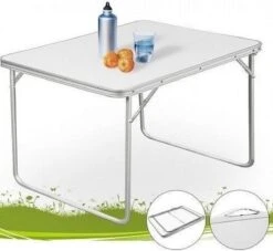 Merkloos Aluminium Inklapbare Tuintafel - Campingtafel - 80x60x68 Cm 23 Merkloos Aluminium Inklapbare Tuintafel - Campingtafel - 80x60x68 Cm -Camping Korting 1200x1105
