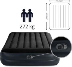 Intex Luchtbed - 2 Persoons - 203x152x42cm -Camping Korting 1200x1107