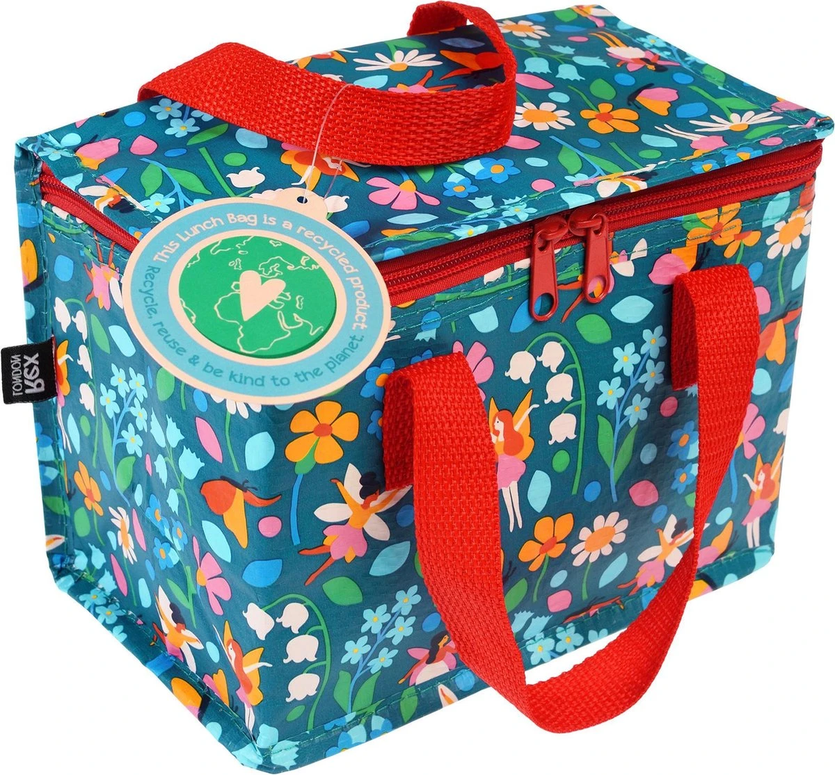 Lunchtasje / Koeltasje Elfjes In De Tuin / Fairies In The Garden Van Rex London 2 Lunchtasje / Koeltasje Elfjes In De Tuin / Fairies In The Garden Van Rex London - Afbeelding 2