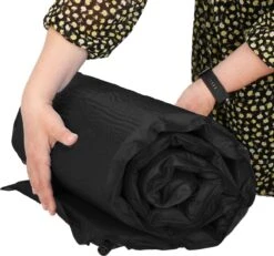 Springos Slaapmat | Zelfopblazend | 180 Cm | Inclusief Hoes | Zwart -Camping Korting 1200x1121 4