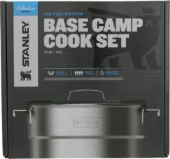 Stanley The Full Kitchen Base Camp Cook Set 3,5L - Campingkookset - Stainless Steel -Camping Korting 1200x1123 3