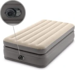 Intex Prime Comfort - Luchtbed - 1-Persoons - 99x191x51 Cm (BxLxH) - Grijs - Met Ingebouwde Motorpomp 17 Intex Prime Comfort - Luchtbed - 1-Persoons - 99x191x51 Cm (BxLxH) - Grijs - Met Ingebouwde Motorpomp -Camping Korting 1200x1126 2