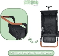 FableKids LEO X2 Lite Opvouwbare Handkar Met Dak Onyx Zwart 19 FableKids LEO X2 Lite Opvouwbare Handkar Met Dak Onyx Zwart -Camping Korting 1200x1141 4