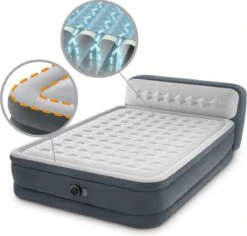 Intex 64448 - Queen Deluxe Ultra-Plush Zelfopblazend 2-persoons Luchtbed Met Hoofdboord (203x152x46cm) 24 Intex 64448 - Queen Deluxe Ultra-Plush Zelfopblazend 2-persoons Luchtbed Met Hoofdboord (203x152x46cm) -Camping Korting 1200x1146 2