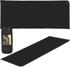 Springos Slaapmat | Zelfopblazend | 180 Cm | Inclusief Hoes | Zwart -Camping Korting 1200x1151 1