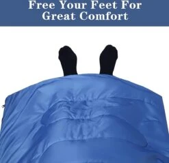 HikeMeister ® Mummy Slaapzak Kamperen Blauw Ca. 220 X 75 Cm Met Draagtas 9 HikeMeister ® Mummy Slaapzak Kamperen Blauw Ca. 220 X 75 Cm Met Draagtas -Camping Korting 1200x1162