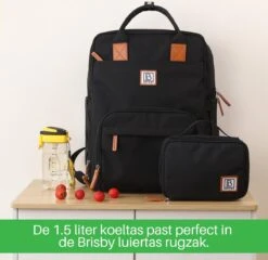 Brisby 4 Laags Geïsoleerde Koeltas - Lunchtas 1.5 Liter - Zwart 13 Brisby 4 Laags Geïsoleerde Koeltas - Lunchtas 1.5 Liter - Zwart -Camping Korting 1200x1167 5