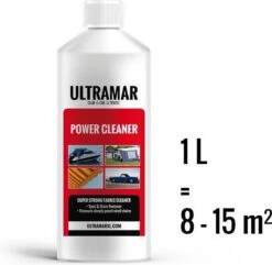 Ultramar - Power Cleaner 1L - Tentdoekreiniger Voor Bootkap, Tent, Cabriodak -Camping Korting 1200x1171 15