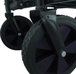 Rijoka Opvouwbare Bolderkar/Bolderwagen - Telescopische Stang | Zwart -Camping Korting 1200x1175 1