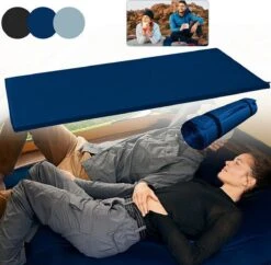 HikeMeister- Slaapmat - 200x 66 X 10 Cm - Zelfopblazend - 1 Persoons - Blauw -Camping Korting 1200x1176 8