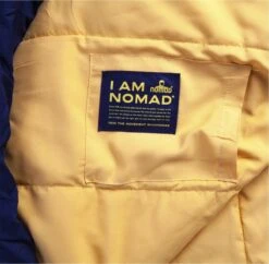 NOMAD® Inca 1200 Slaapzak | 210x80cm Blauw | Lichtgewicht & Kwalitatief | Mummy Slaapzak | Incl Hoes -Camping Korting 1200x1177 1
