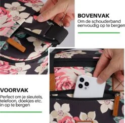 Brisby 4 Laags Geïsoleerde Koeltas - Boodschappentas 21 Liter - Bloemetjes -Camping Korting 1200x1182 11