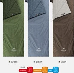 Naturehike® Slaapzak - Lichtgewicht - 190*75cm - Compact - Waterdicht - 3 Seizoenen Slaapzak Lente, Zomer & Herfst - Outdoor - Slaapzakken Volwassen & Kinderen -Camping Korting 1200x1186 5
