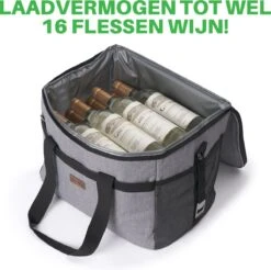 Packaway 4 Laags Geïsoleerde Koeltas - Lunchtas 30 Liter - Grijs -Camping Korting 1200x1194 5